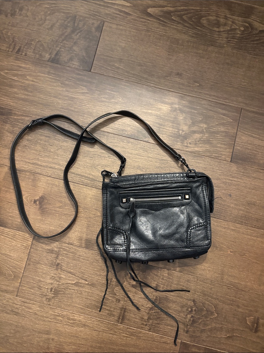 Rebecca minkoff Women’s Black Leather Crossbody Bag